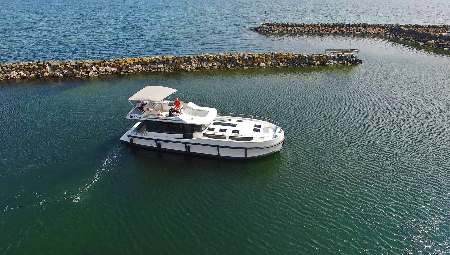 Uitzicht op Venetië vanuit het water